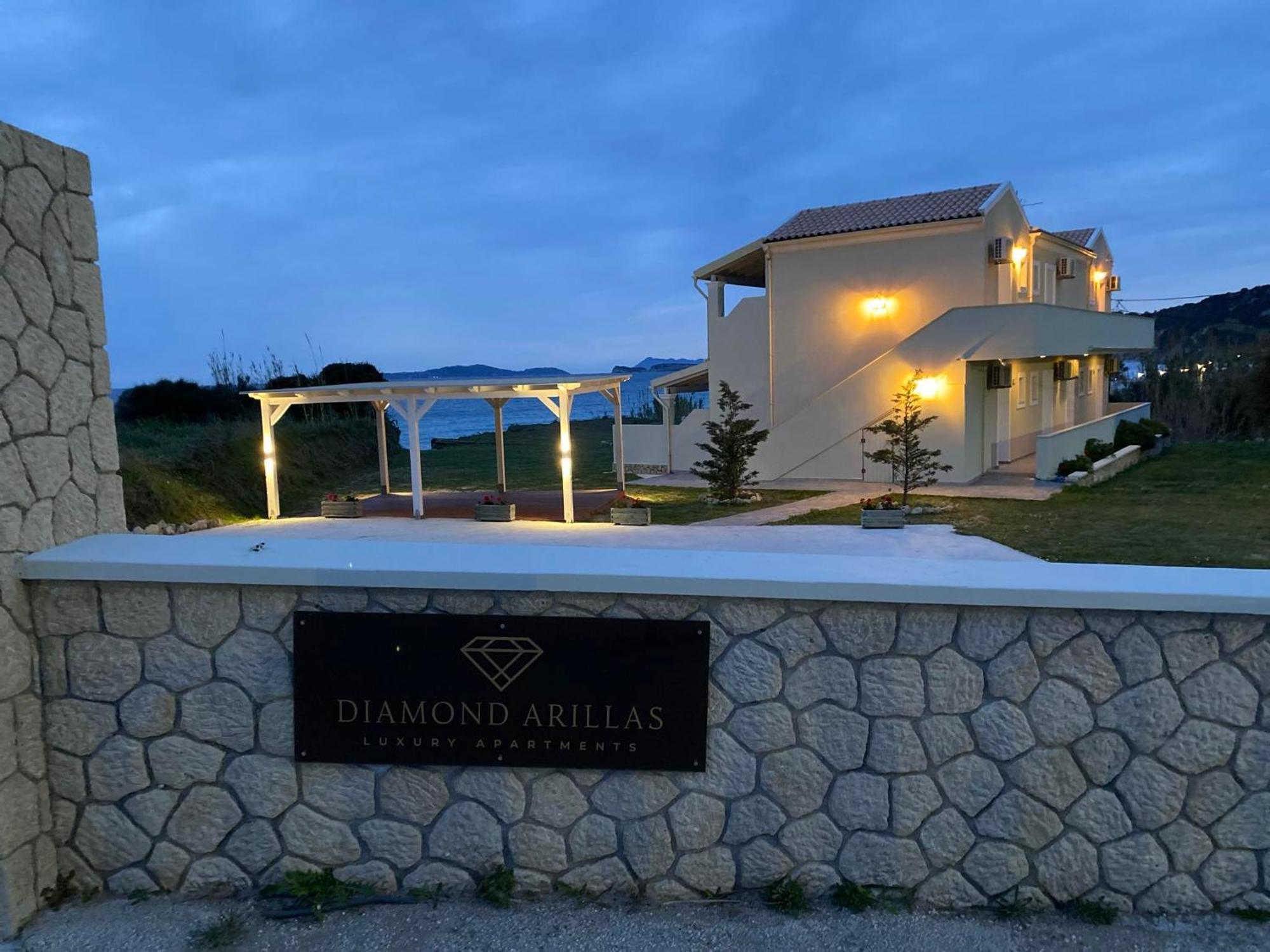 Diamond Arillas Luxury Apartments Εξωτερικό φωτογραφία